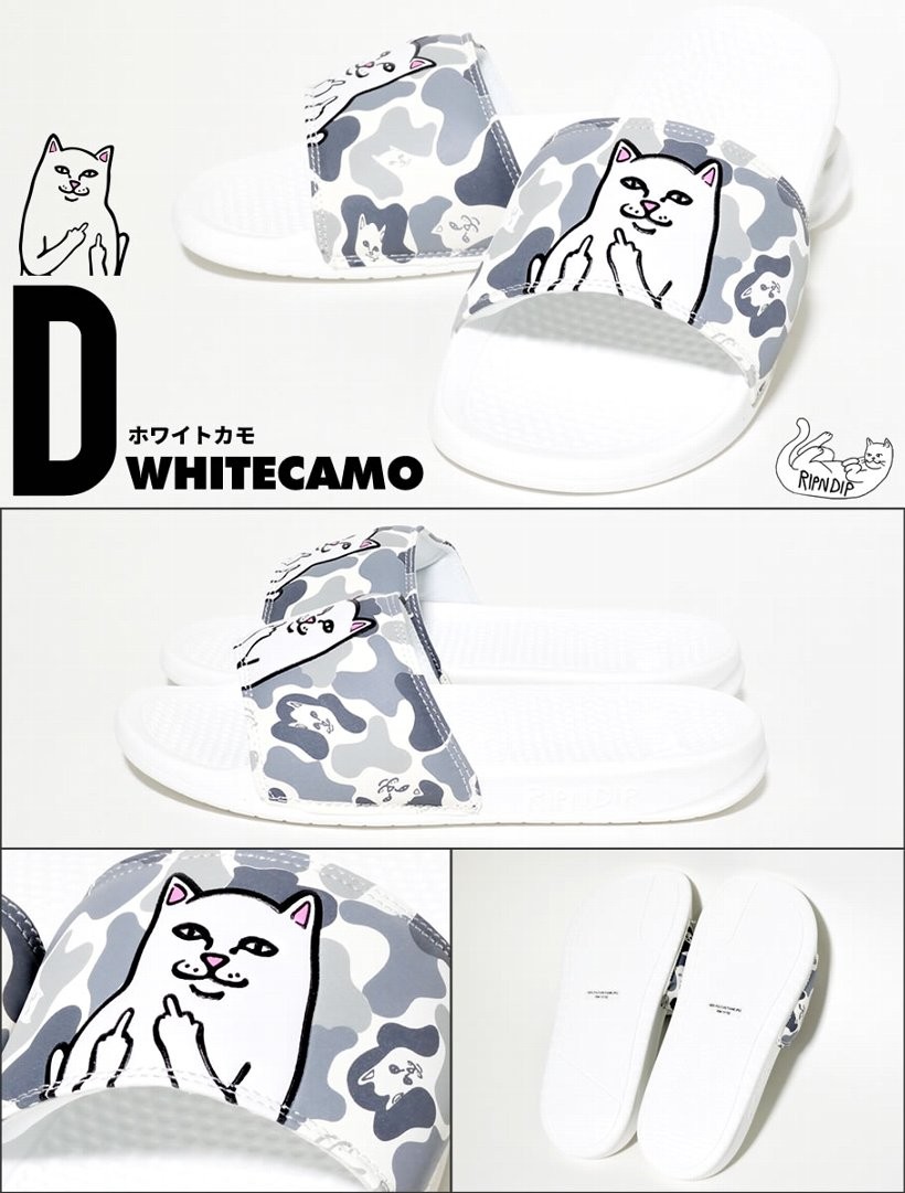 RIPNDIP リップンディップ サンダル ビーチ ビーサン シャワー 猫 キャット スケートボード スケーター ストリート ブランド