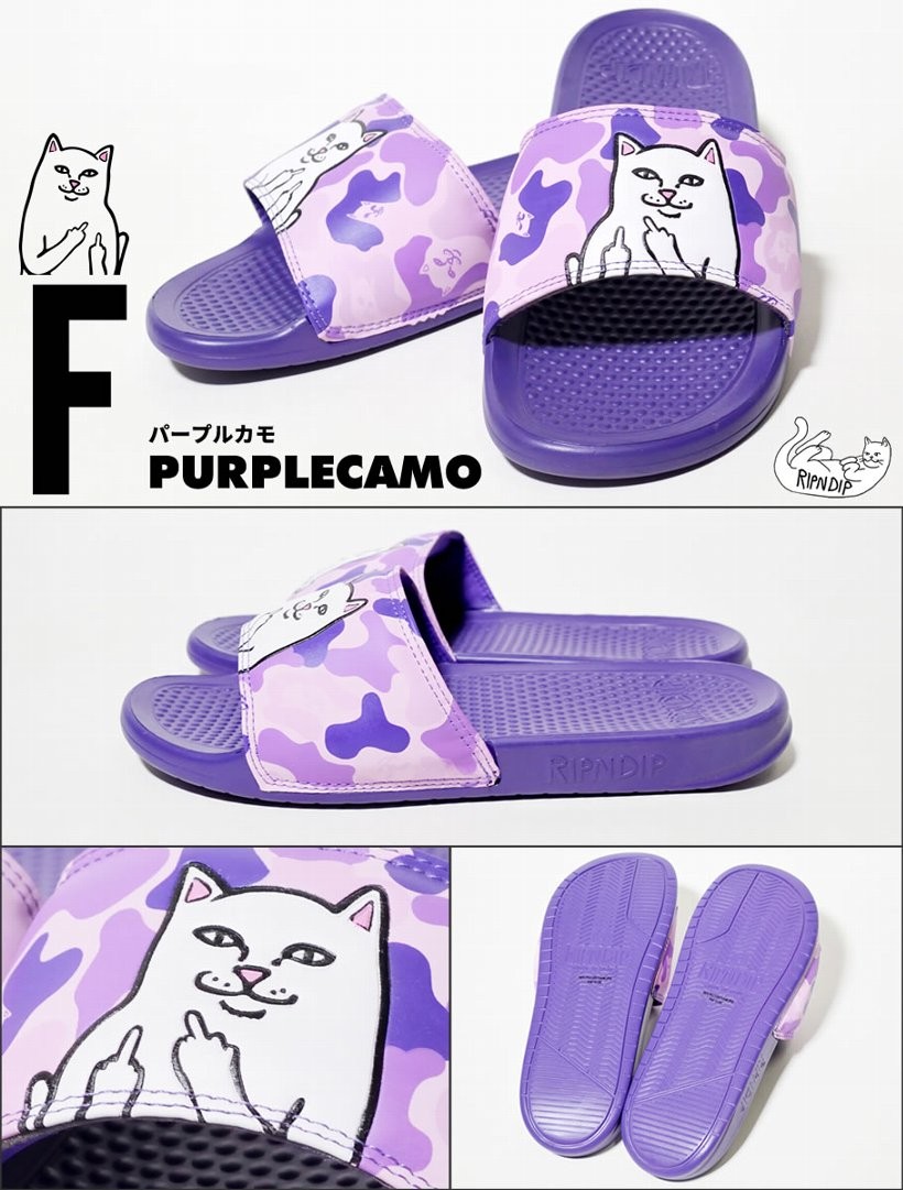 RIPNDIP リップンディップ サンダル ビーチ ビーサン シャワー 猫 キャット スケートボード スケーター ストリート ブランド