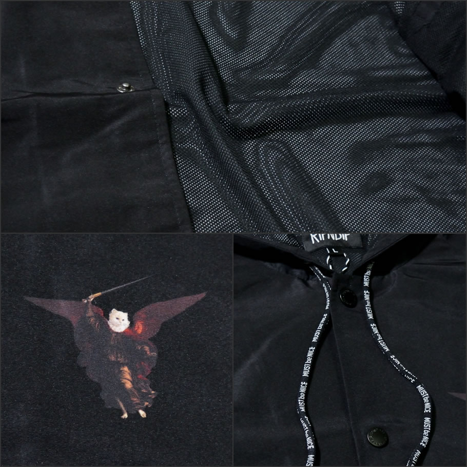 RIPNDIP リップンディップ コーチジャケット メンズ Hell Pit Hooded Coaches Jacket USモデル 2019春 新作