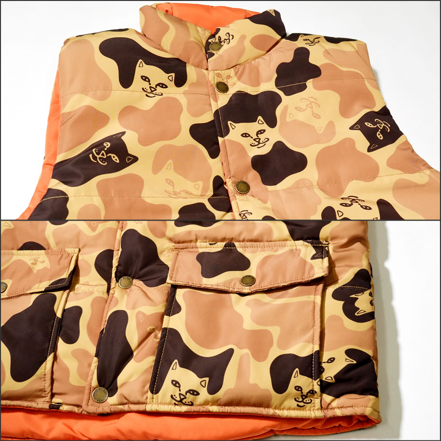 RIPNDIP リップンディップ ベスト メンズ リバーシブル RND3211 USモデル ストリート系 スケーター ファッション 服 通販