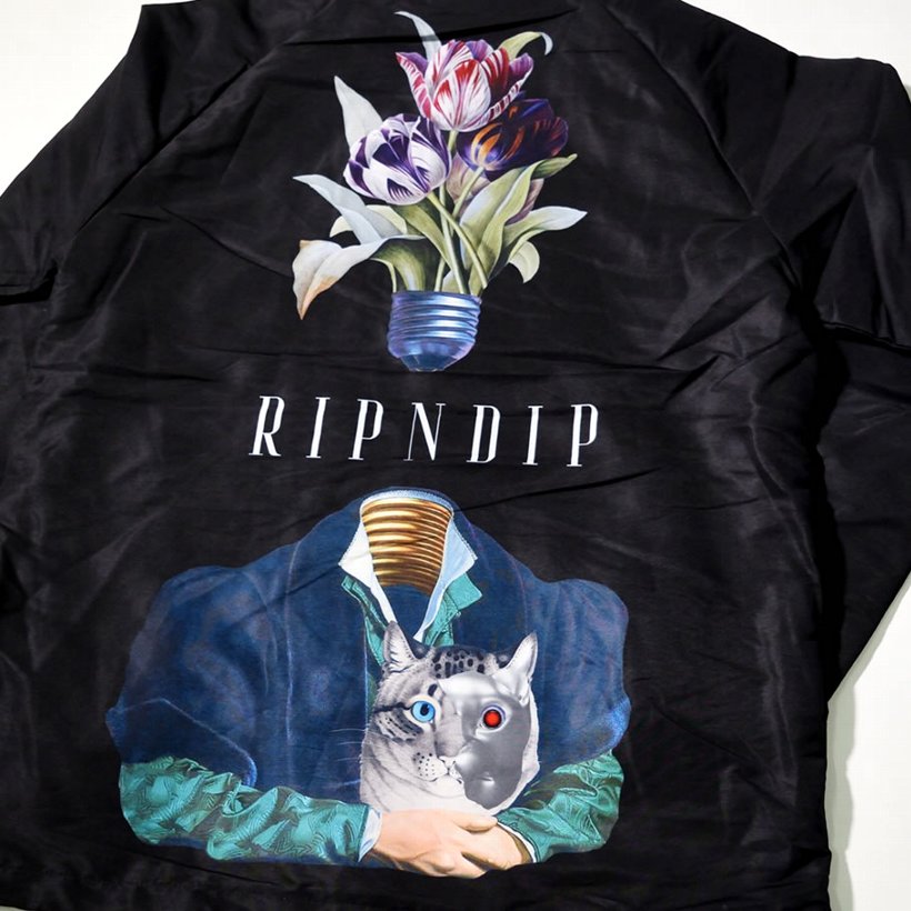 RIPNDIP リップンディップ コーチジャケット メンズ ブランド コーデ カジュアル RND3907 大きいサイズ 2019冬 新作