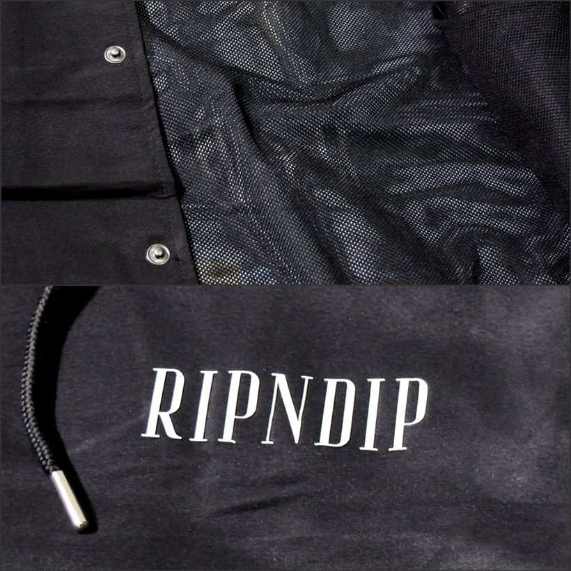 RIPNDIP リップンディップ コーチジャケット メンズ ブランド コーデ カジュアル RND3907 大きいサイズ 2019冬 新作