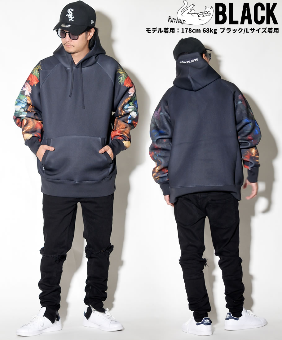 RIPNDIP リップンディップ プルオーバーパーカー メンズ Bouquet Pullover Sweater
