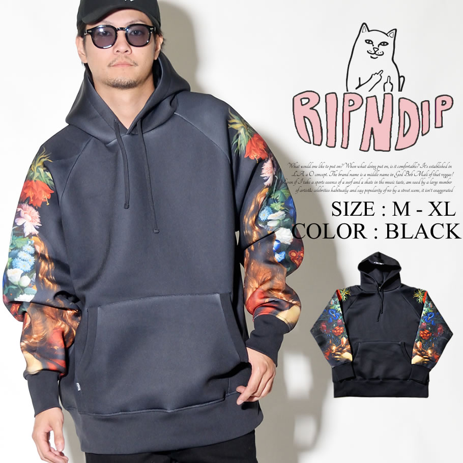 RIPNDIP リップンディップ プルオーバーパーカー メンズ Bouquet Pullover Sweater