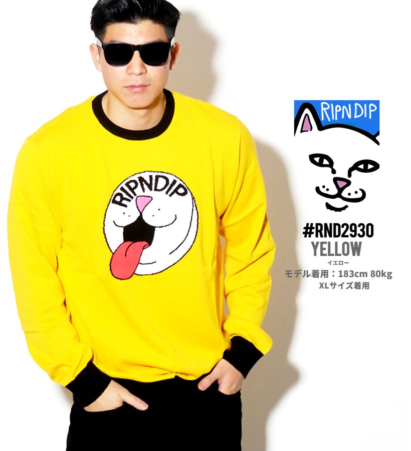RIPNDIP リップンディップ セーター メンズ レディース RND2931 USモデル 2019春 新作