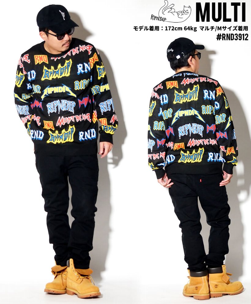 RIPNDIP リップンディップ セーター メンズ ブランド RND3912 大きいサイズ 2019秋冬 新作
