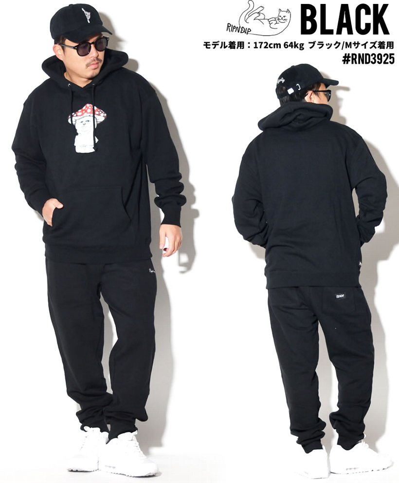 RIPNDIP リップンディップ パーカー メンズ ブランド RND3925 裏起毛 大きいサイズ 2019冬 新作