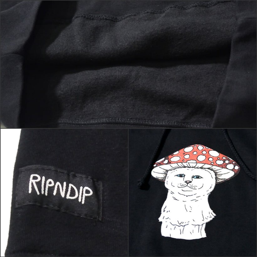 RIPNDIP リップンディップ パーカー メンズ ブランド RND3925 裏起毛 大きいサイズ 2019冬 新作