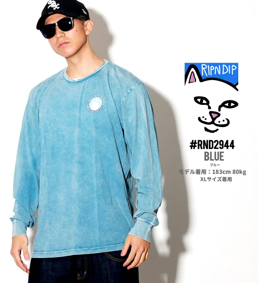 RIPNDIP リップンディップ Tシャツ メンズ レディース 長袖 ロンT RND2944 USモデル 2019春 新作