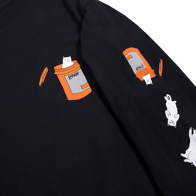 RIPNDIP リップンディップ Tシャツ メンズ レディース 長袖 ロンT RND2948 RND2949USモデル 2019春 新作