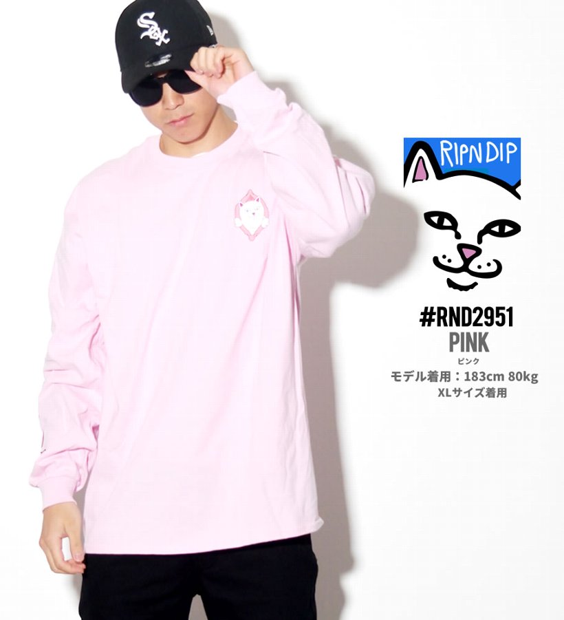 RIPNDIP リップンディップ Tシャツ メンズ レディース 長袖 ロンT RND2951 USモデル 2019春 新作