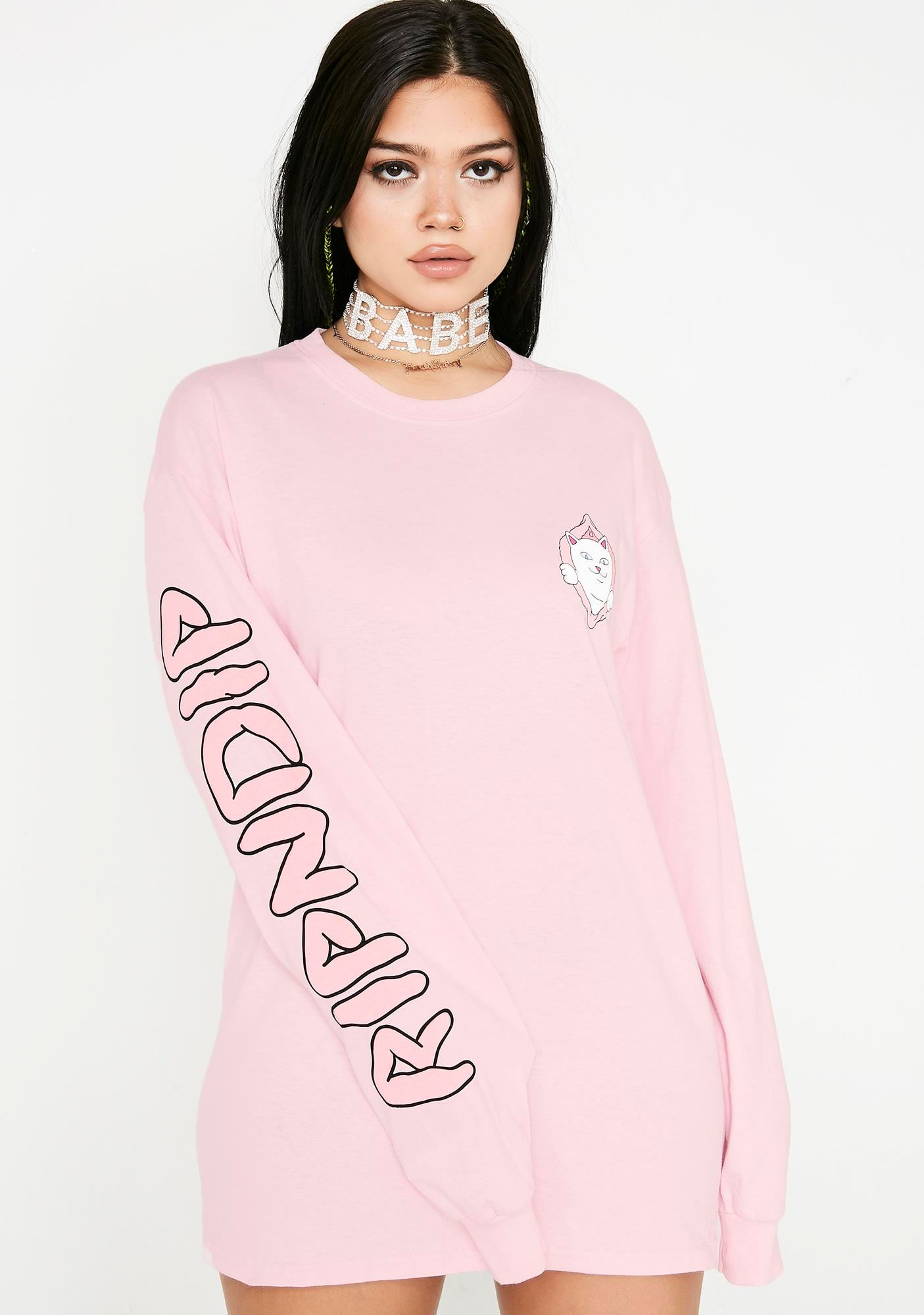 RIPNDIP リップンディップ Tシャツ メンズ レディース 長袖 ロンT RND2951 USモデル 2019春 新作