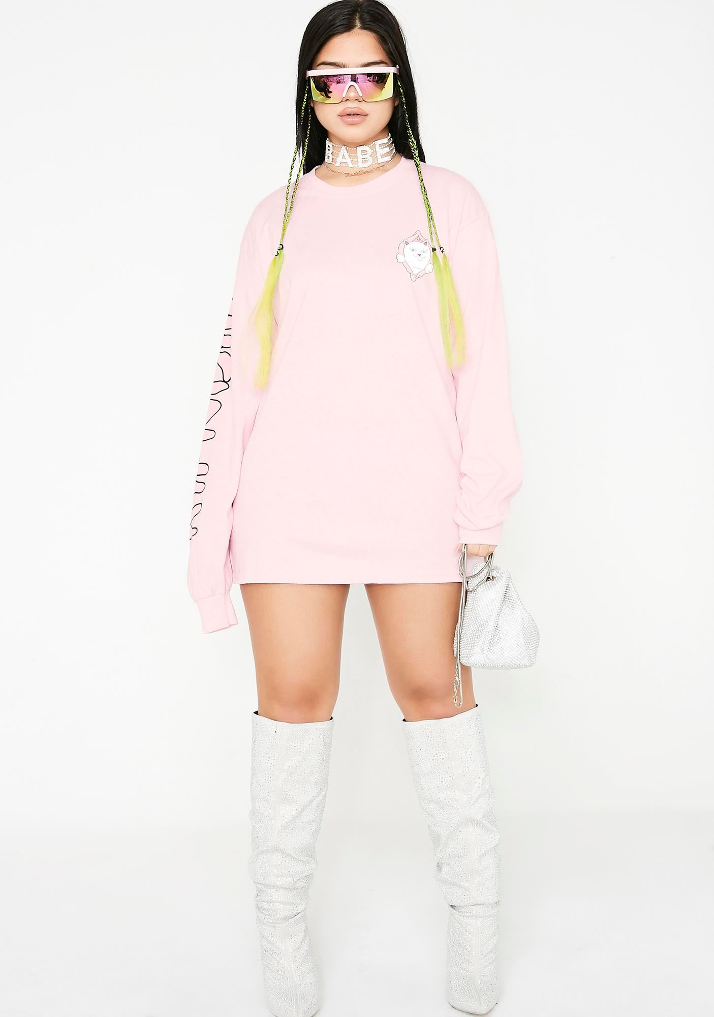 RIPNDIP リップンディップ Tシャツ メンズ レディース 長袖 ロンT RND2951 USモデル 2019春 新作