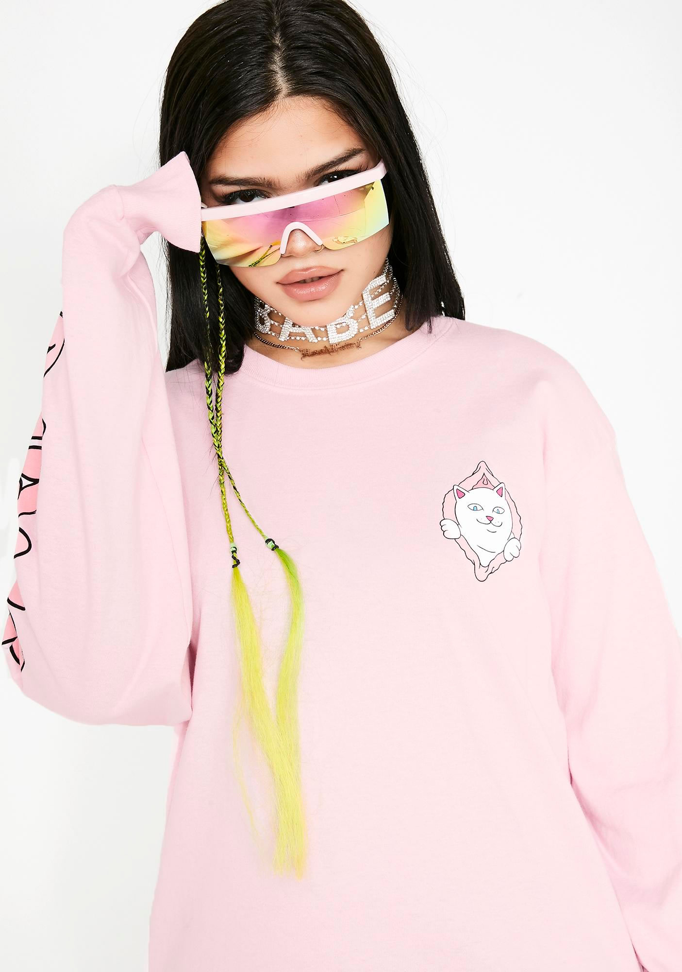 RIPNDIP リップンディップ Tシャツ メンズ レディース 長袖 ロンT RND2951 USモデル 2019春 新作
