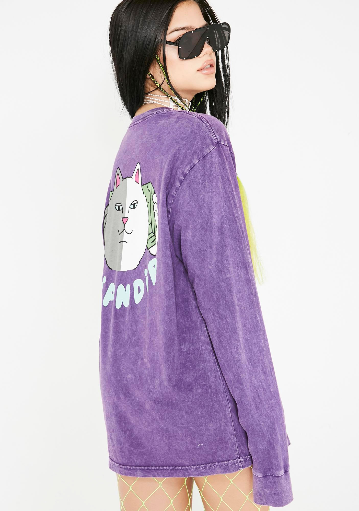 RIPNDIP リップンディップ Tシャツ メンズ レディース 長袖 ロンT RND2952 USモデル 2019春 新作