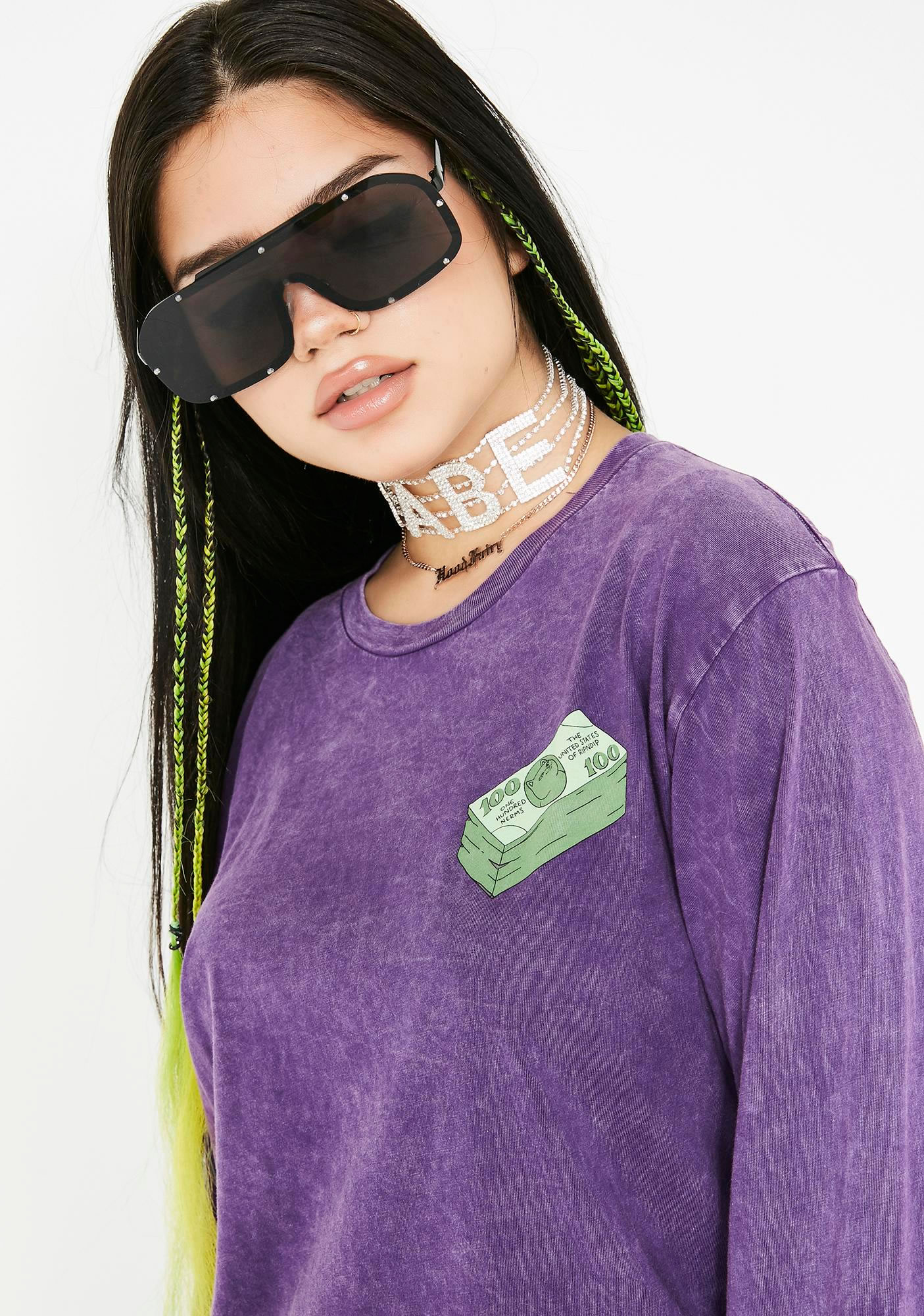RIPNDIP リップンディップ Tシャツ メンズ レディース 長袖 ロンT RND2952 USモデル 2019春 新作