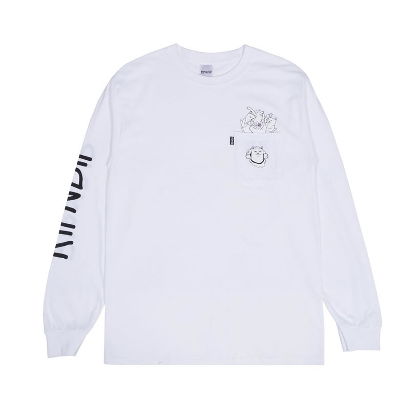 RIPNDIP リップンディップ Tシャツ メンズ レディース 長袖 ロンT RND2959 USモデル 2019春 新作