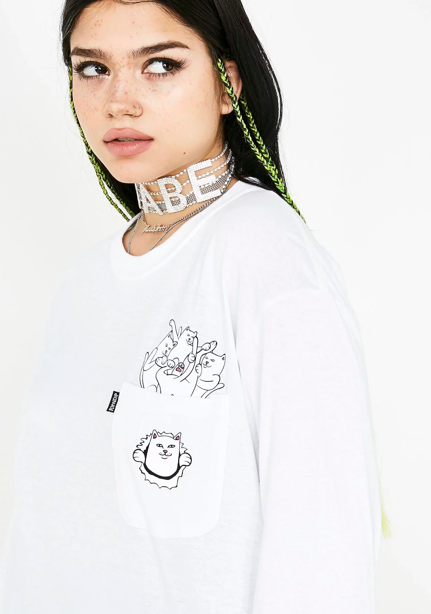 RIPNDIP リップンディップ Tシャツ メンズ レディース 長袖 ロンT RND2959 USモデル 2019春 新作