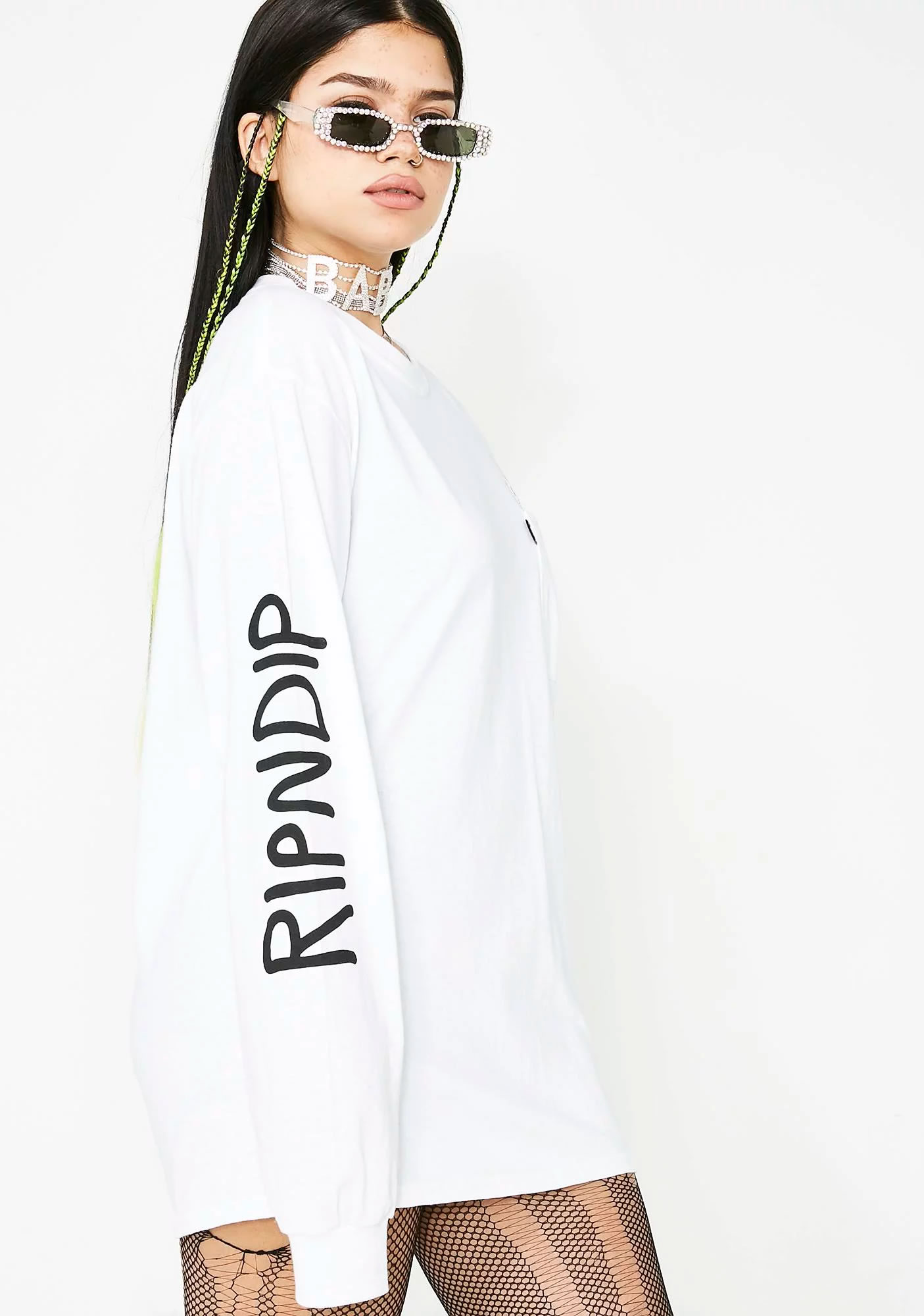 RIPNDIP リップンディップ Tシャツ メンズ レディース 長袖 ロンT RND2959 USモデル 2019春 新作