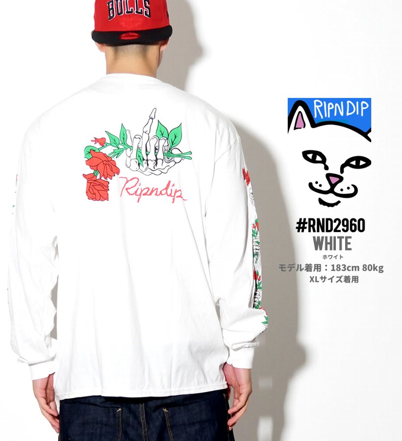 RIPNDIP リップンディップ Tシャツ メンズ レディース 長袖 ロンT RND2960 USモデル 2019春 新作