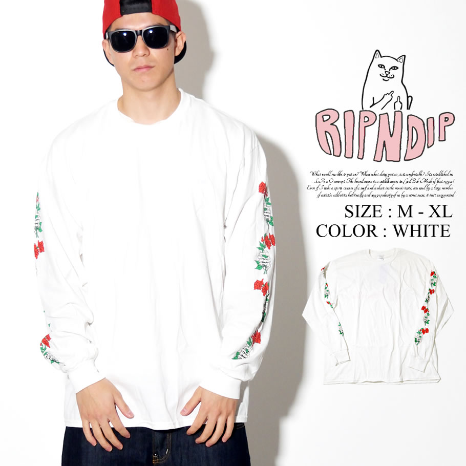 RIPNDIP リップンディップ Tシャツ メンズ レディース 長袖 ロンT RND2960 USモデル 2019春 新作