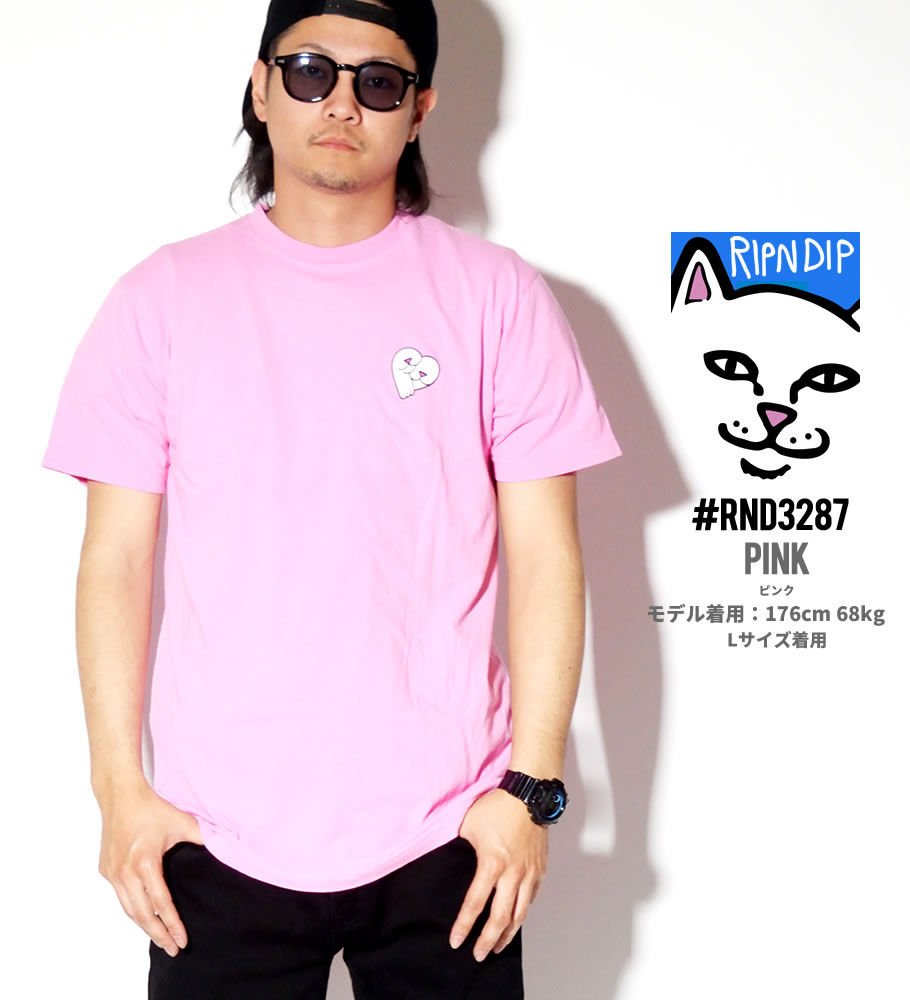 RIPNDIP リップンディップ Tシャツ メンズ 半袖 猫 プリント RND3286 RND3287 USモデル ストリート系 スケーター ファッション 服 通販