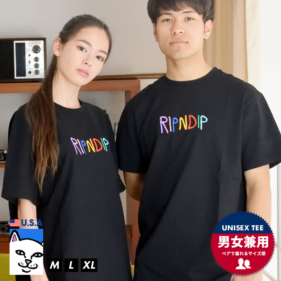 RIPNDIP リップンディップ Tシャツ メンズ 半袖 RND3774 2019秋 ストリート系 ヒップホップ ファッション コーディネート 服 通販