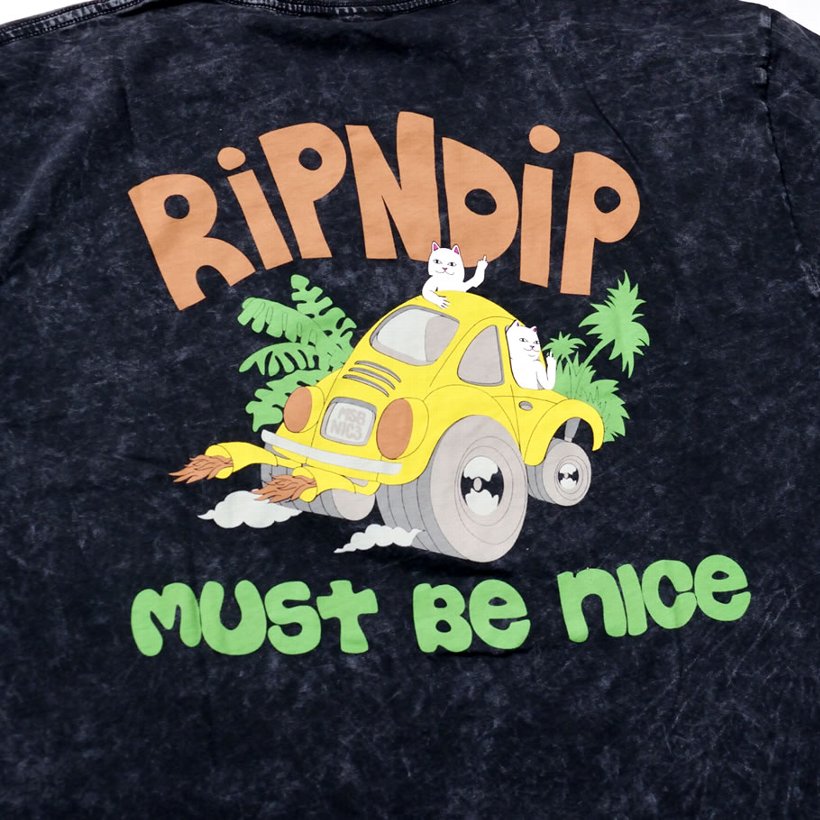 RIPNDIP Tシャツ ロンT メンズ ブランド 長袖 スケボー おしゃれ コーデ RND3744 大きいサイズ