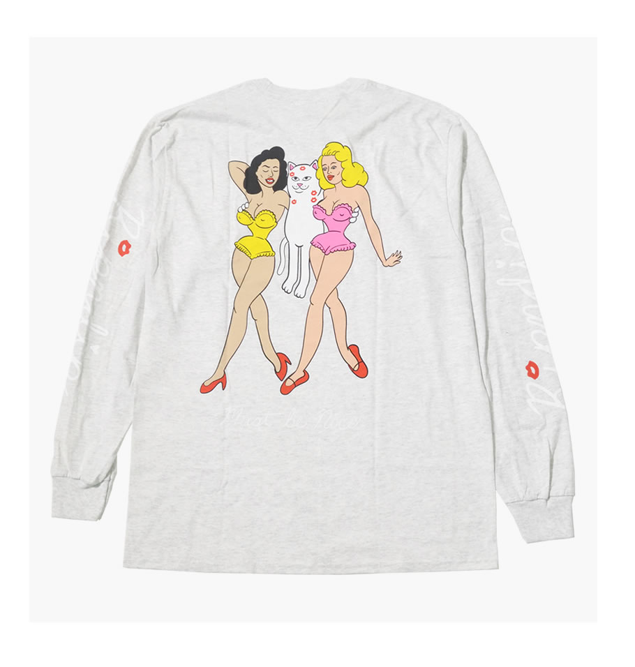 RIPNDIP リップンディップ Tシャツ メンズ ブランド 長袖 おしゃれ コーデ RND4160