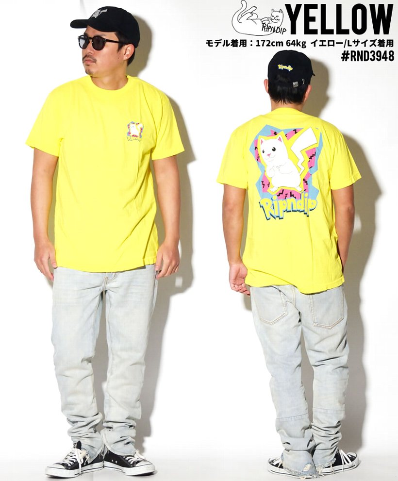 RIPNDIP リップンディップ Tシャツ メンズ ブランド 半袖 おしゃれ コーデ RND3948 大きいサイズ 2019冬 新作