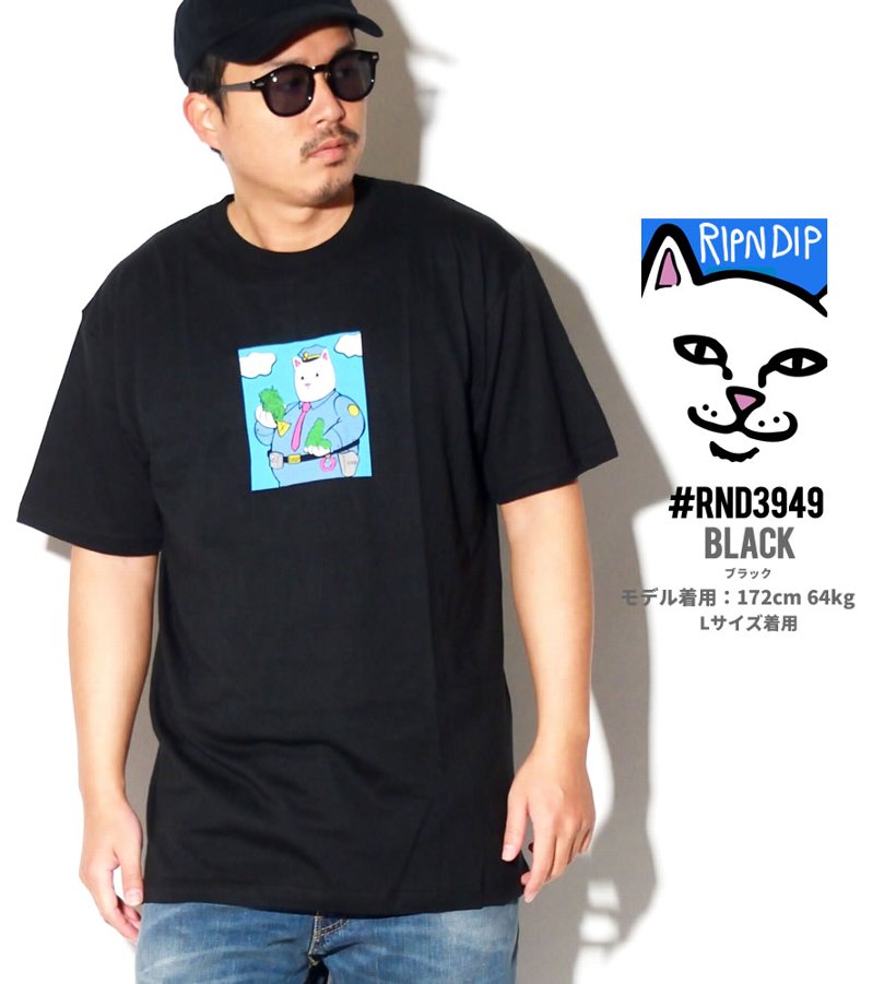 RIPNDIP リップンディップ Tシャツ メンズ ブランド 半袖 おしゃれ コーデ RND3949 大きいサイズ 2019冬 新作