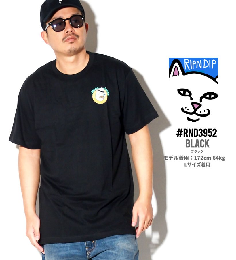 RIPNDIP リップンディップ Tシャツ メンズ ブランド 半袖 おしゃれ コーデ RND3952 大きいサイズ 2019冬 新作