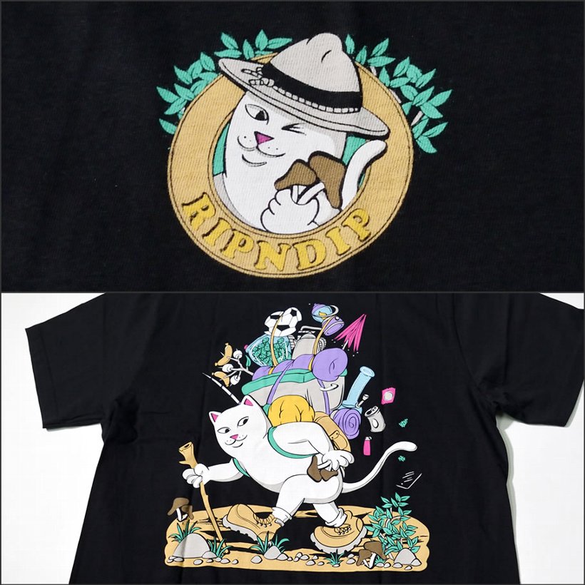 RIPNDIP リップンディップ Tシャツ メンズ ブランド 半袖 おしゃれ コーデ RND3952 大きいサイズ 2019冬 新作
