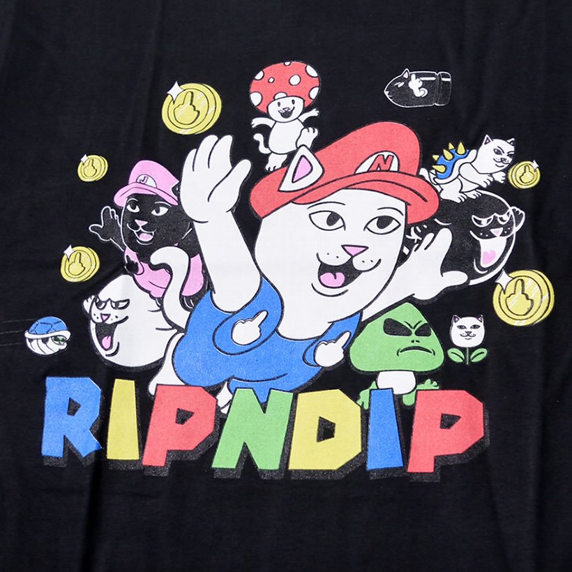 RIPNDIP リップンディップ Tシャツ メンズ ブランド 半袖 おしゃれ コーデ RND3957 大きいサイズ 2019冬 新作
