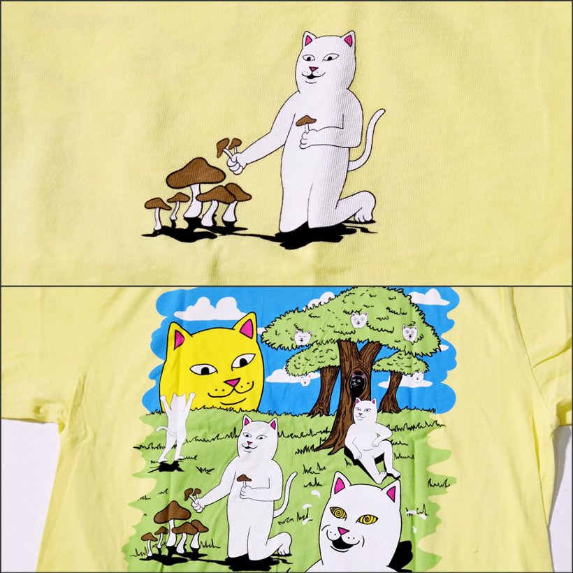 RIPNDIP リップンディップ Tシャツ メンズ ブランド 半袖 おしゃれ コーデ RND3961 大きいサイズ 2019冬 新作