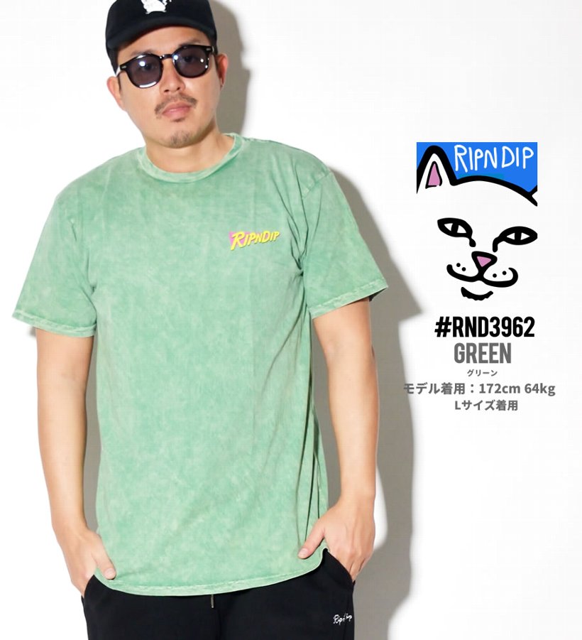 RIPNDIP リップンディップ Tシャツ メンズ ブランド 半袖 おしゃれ コーデ RND3962 大きいサイズ 2019冬 新作