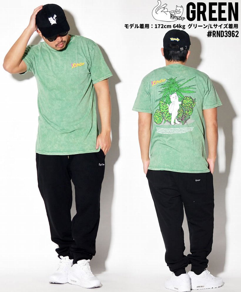 RIPNDIP リップンディップ Tシャツ メンズ ブランド 半袖 おしゃれ コーデ RND3962 大きいサイズ 2019冬 新作