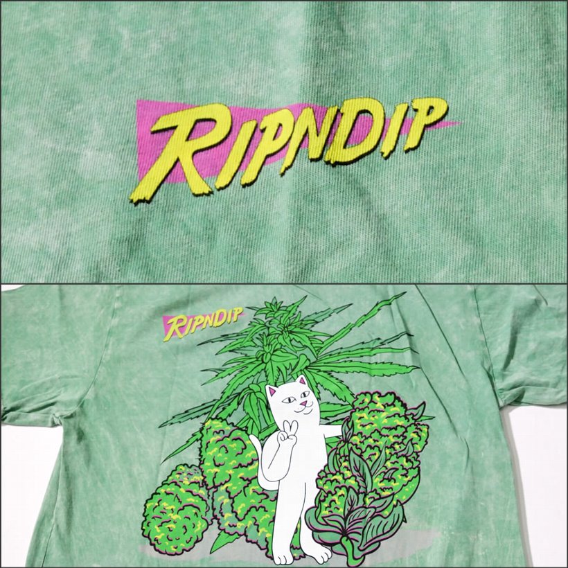 RIPNDIP リップンディップ Tシャツ メンズ ブランド 半袖 おしゃれ コーデ RND3962 大きいサイズ 2019冬 新作