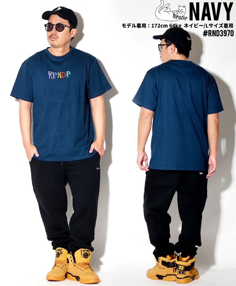 RIPNDIP リップンディップ Tシャツ メンズ ブランド 半袖 おしゃれ コーデ RND3970 大きいサイズ 2019冬 新作