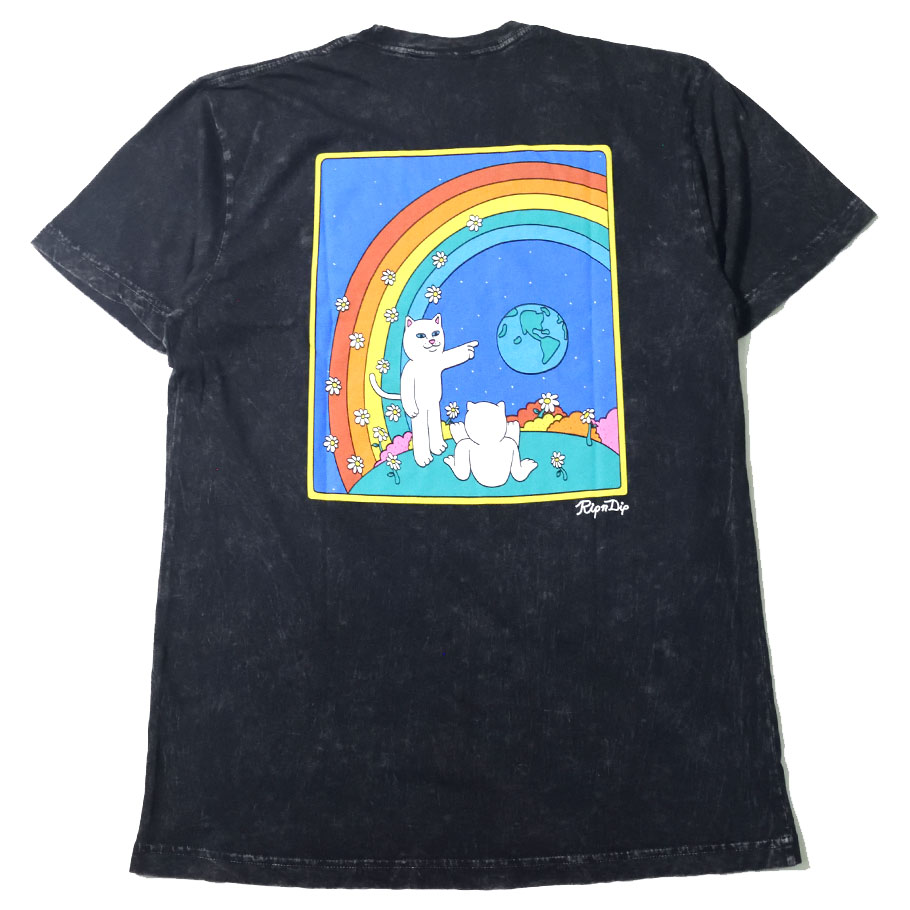 RIPNDIP リップンディップ Tシャツ メンズ レディース ブランド 半袖 RND4345 黒 M L XL