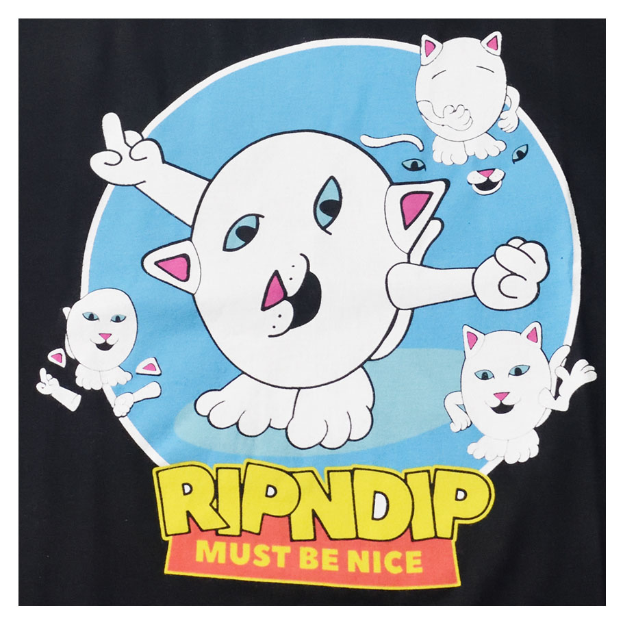 RIPNDIP リップンディップ Tシャツ メンズ レディース ブランド 半袖 RND4350 黒 M L XL