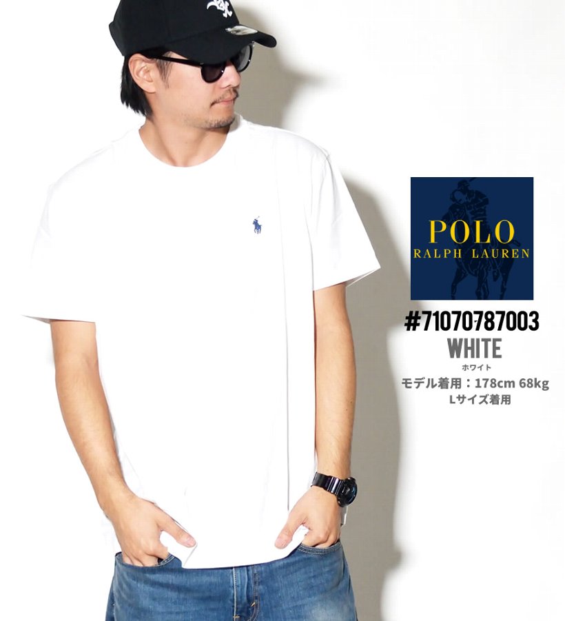 POLO RALPH LAUREN ポロ ラルフローレン クルーネックTシャツ メンズ 半袖 CREWNECK T-SHIRT