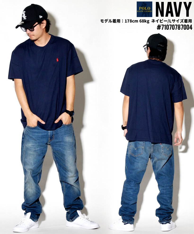 POLO RALPH LAUREN ポロ ラルフローレン クルーネックTシャツ メンズ 半袖 CREWNECK T-SHIRT
