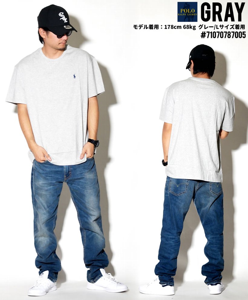 POLO RALPH LAUREN ポロ ラルフローレン クルーネックTシャツ メンズ 半袖 CREWNECK T-SHIRT