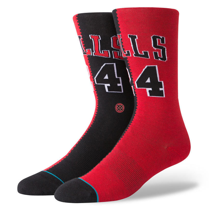 STANCE スタンス ソックス 靴下 メンズ ブランド 25cm〜29cm NBA シカゴ・ブルズ ラウリー・マルケネン スポーツ バスケットボール