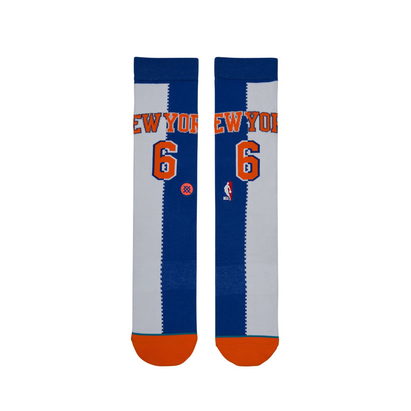 STANCE スタンス ソックス 靴下 メンズ ブランド 25cm〜29cm NBA ニューヨーク・ニックス クリスタプス・ポルジンギス スポーツ バスケットボール