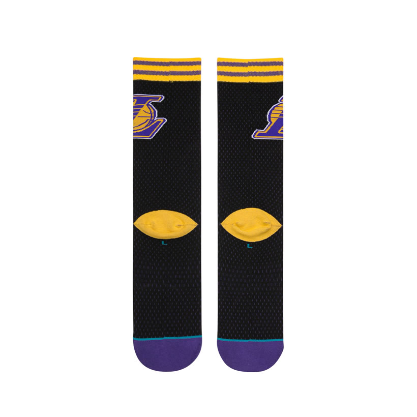 STANCE スタンス ソックス 靴下 メンズ ブランド 25cm〜29cm NBA ロサンゼルス・レイカーズ スポーツ バスケットボール