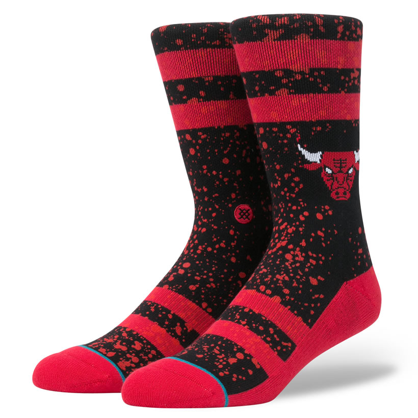 STANCE スタンス ソックス 靴下 メンズ ブランド 25cm〜29cm NBA シカゴ・ブルズ バスケットボール