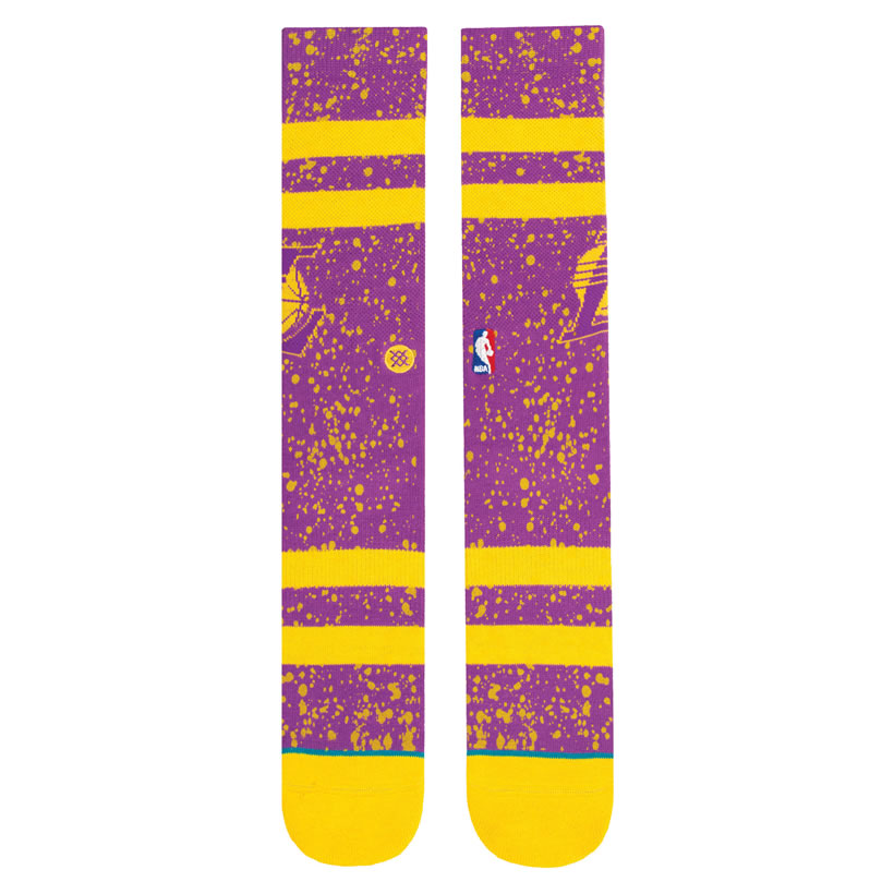 STANCE スタンス ソックス 靴下 メンズ ブランド 25cm〜29cm NBA ロサンゼルス・レイカーズ バスケットボール
