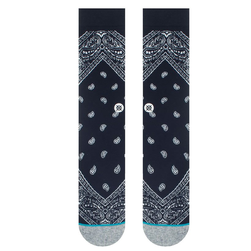 STANCE スタンス ソックス 靴下 メンズ ブランド 25cm〜29cm バンダナ柄